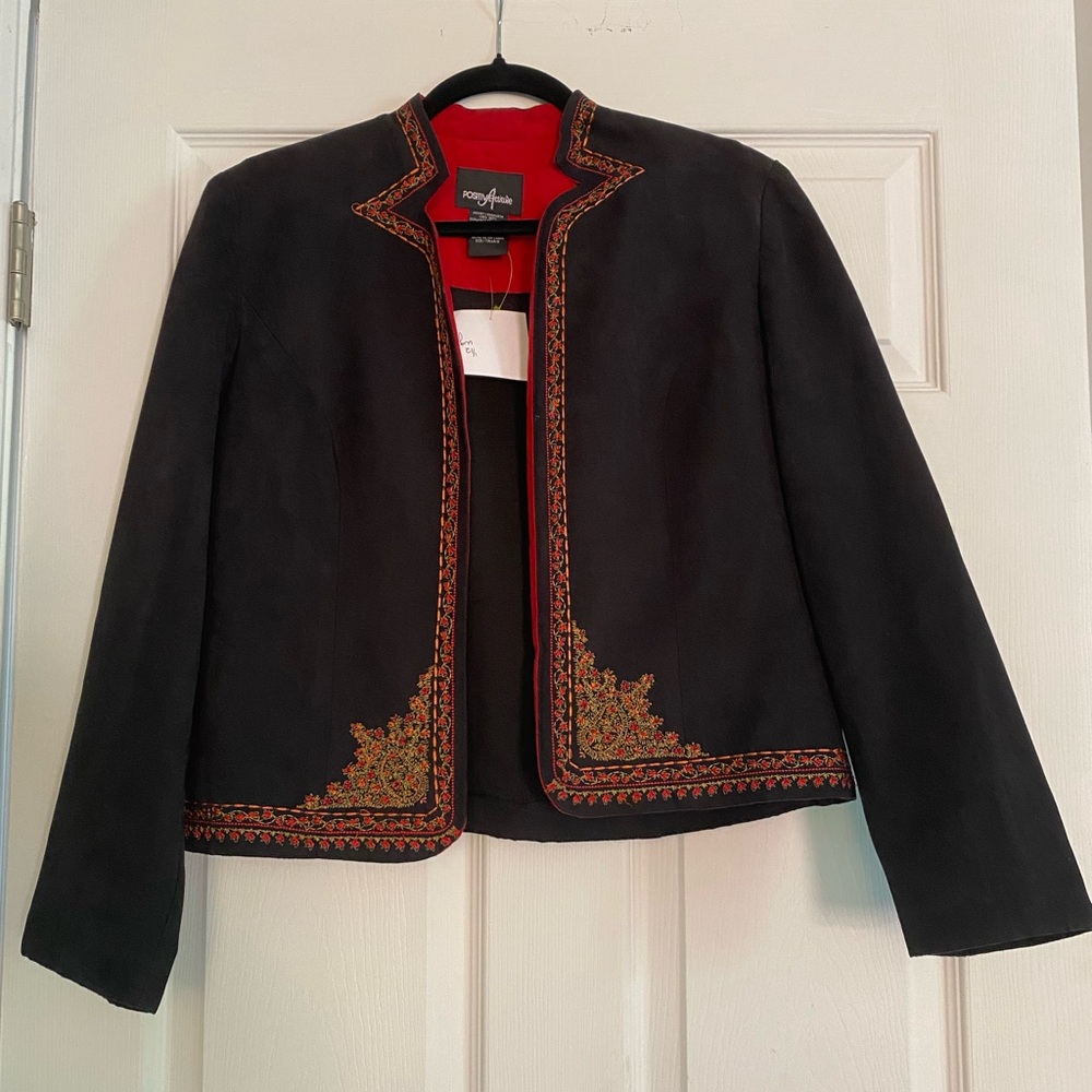Vintage Embroidered Blazer